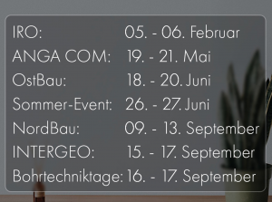 Mehr über den Artikel erfahren Messeplan 2026